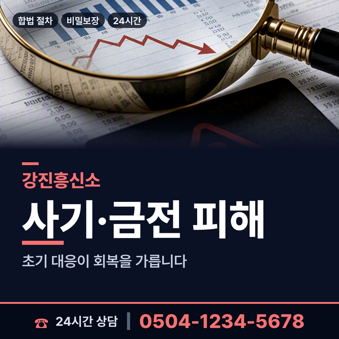 강진 강진읍 횡령조사 상담 안내